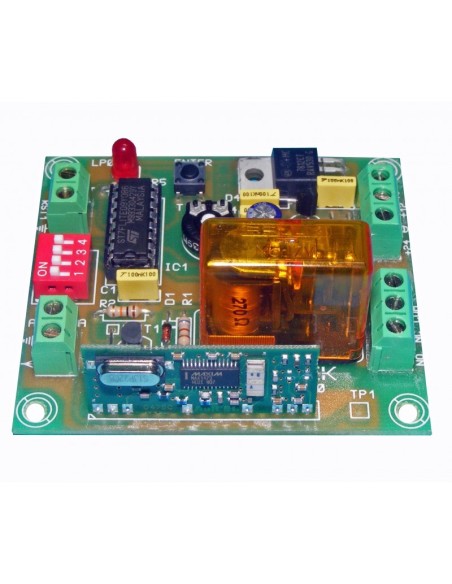 RECEPTOR RF 1CH GRUPO-3 12-24V CONFIGURABLE MONOESTABLE-BIESTABLE-TIMER