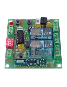 RECEPTOR RF 2-CH GRUPO-3 12V-24V CONFIGURABLE MONOESTABLE-BIESTABLE-TIMER 2