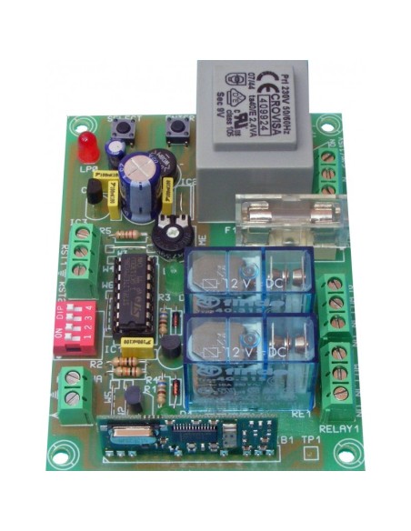 RECEPTOR RF 2-CH GRUPO-3 230V~ CONFIGURABLE MONOESTABLE-BIESTABLE-TIMER