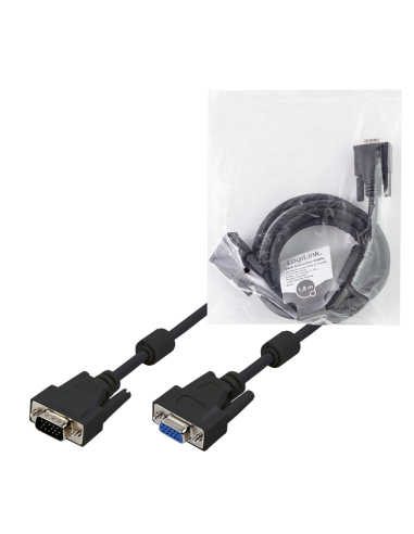 CABLE SVGA M/H 2MTS NEGRO