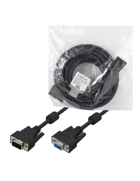 CABLE SVGA M/H 10MTS NEGRO