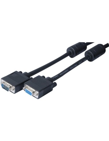 CABLE SVGA 15MTS M/H NEGRO