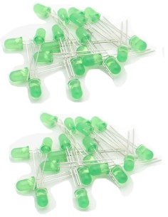 BOLSA DE 25 LEDS VERDES 5mm