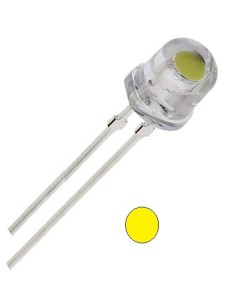 LED AMBRAR PERFIL BAJO 100º 4.8MM 4.2CD TRANSPARENTE