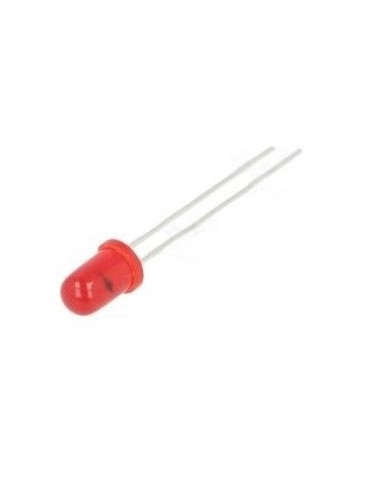 LED ROJO 5MM INTERMITENTE DIFUSO