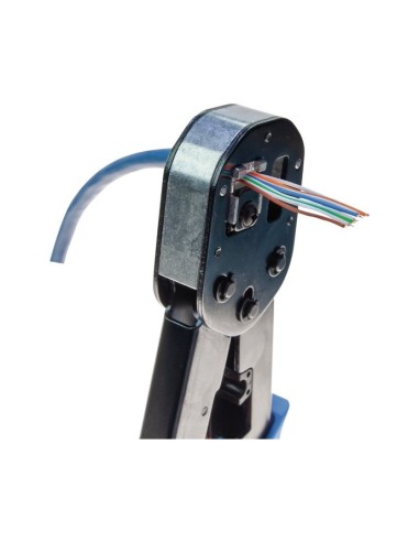 Conector RJ-45 STP AWG24-26 CAT6 pasante