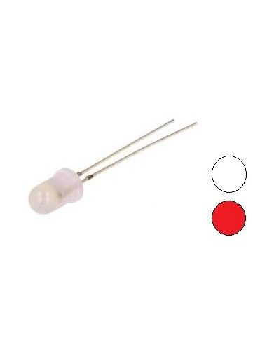 LED BLANCO/ROJO INTERMITENTE DIFUSO