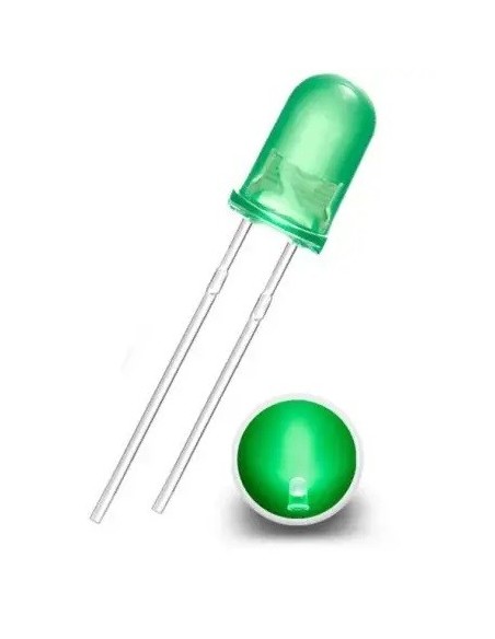 LED VERDE 5MM STANDARD