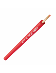 CABLE UNIPOLAR SILICONA 1X1.5mm² ROJO