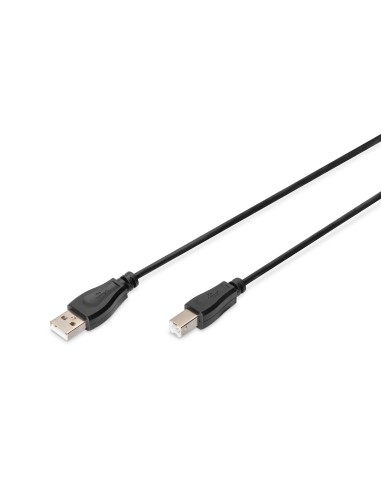 Cable 3mts USB 2.0 tipo A - tipo B Negro