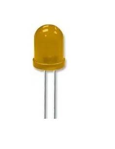 LED 10MM AMARILLO 2V DIFUSO