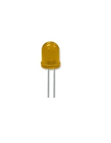 LED 10MM AMARILLO 2V DIFUSO