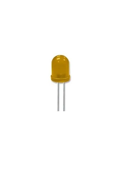 LED 10MM AMARILLO 2V DIFUSO