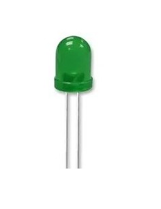 LED 8MM VERDE 2V5 DIFUSO