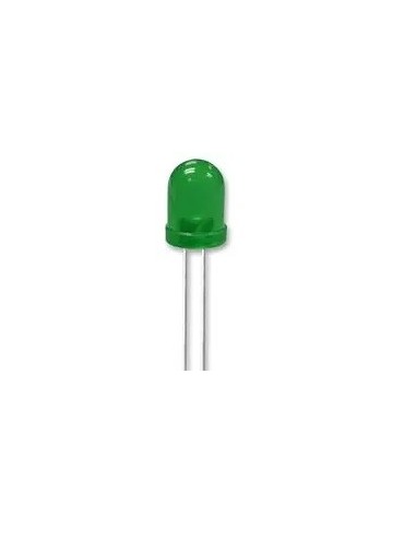LED 8MM VERDE 2V5 DIFUSO