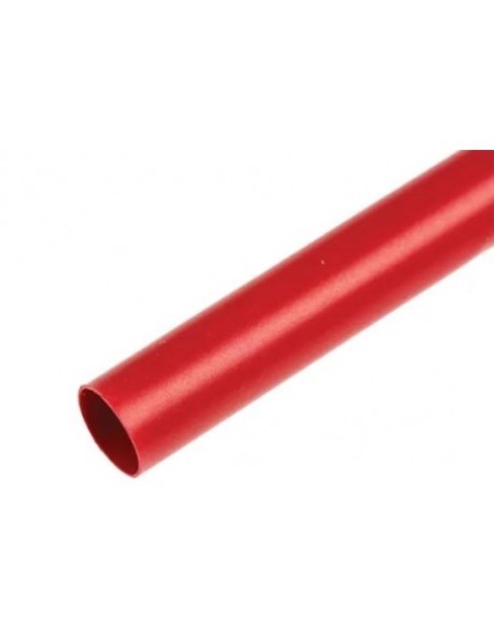 TERMORRETRACTIL de Ø 2.4mm ROJA 1.2Mts.