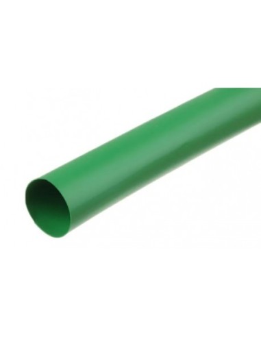 TERMORRETRACTIL de Ø 6.5mm VERDE 1.2Mts.