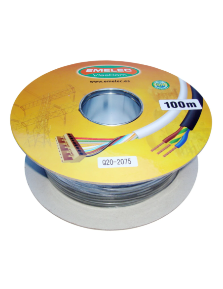 100 MTS CABLE CORRIENTE 3X1mm² NEGRO