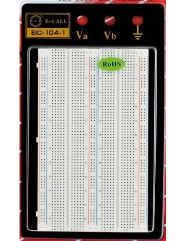 PLACA PROTOBOARD PROFESIONAL MEDIANA DE MUY ALTA CALIDAD 3 BORNES 2 MODULOS