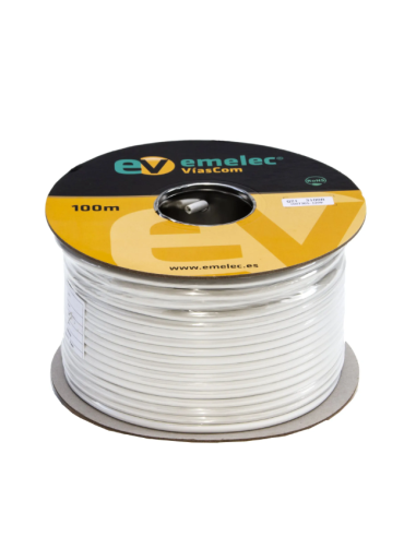 100 MTS CABLE CORRIENTE 3X1mm² BLANCO