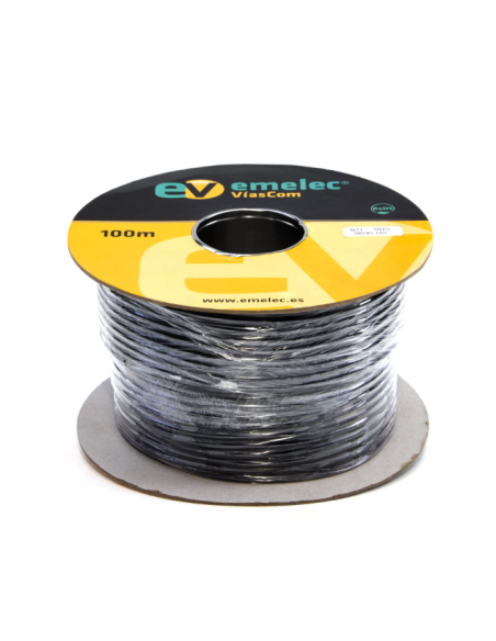 100 MTS CABLE CORRIENTE 3X1.5mm² NEGRO