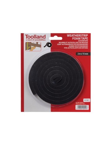 CINTA ADHESIVA ESPUMA 15MMX2M