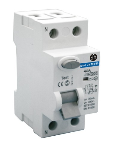 INTERRUPTOR DIFERENCIAL 1P&N 40A 230V