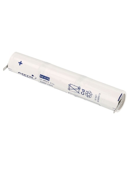 BATERIA LUZ DE EMERGENCIA-PACK DE 3 BATERIAS SUB-C 3.6V 1500mA