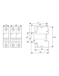 MAGNETOTERMICO 2POLOS 16A 230V 2