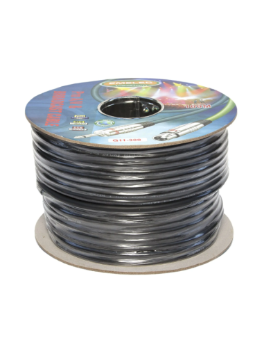 100M. Cable de Vídeo Digital 24AWG + Alimentación 0,75 mm²