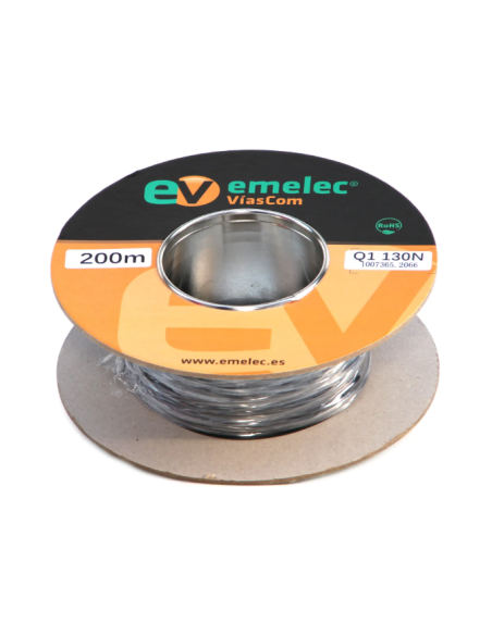 CABLE 1X0.22mm² AMARILLO MULTIFILAR FLEXIBLE 250V