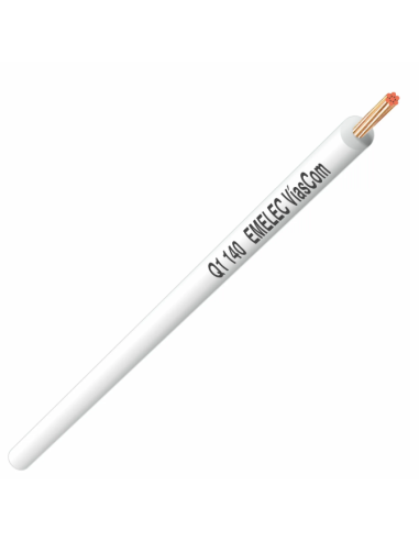 CABLE 1X0.5mm² BLANCO MULTIFILAR FLEXIBLE 300-500V