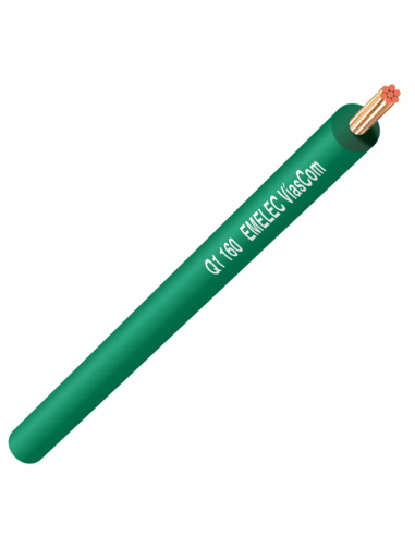 BOBINA DE 200Mts CABLE 1.5mm² VERDE MULTIFILAR FLEXIBLES 450-750V