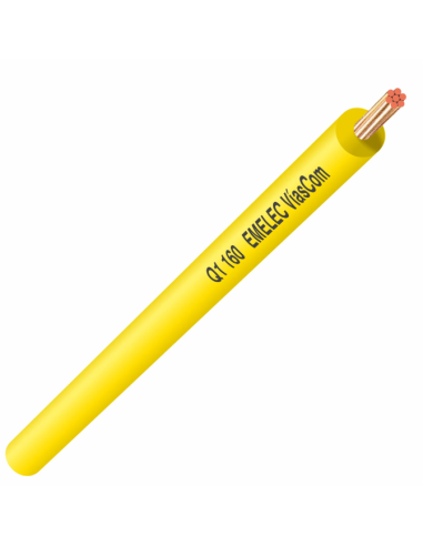 BOBINA DE 200Mts CABLE 1.5mm² AMARILLO MULTIFILAR FLEXIBLES 450-750V