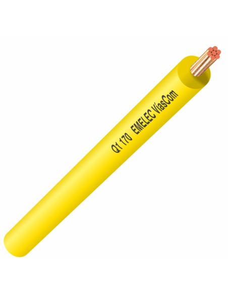 CABLE CONEXION 1X2.5mm² AMARILLO 450-750V