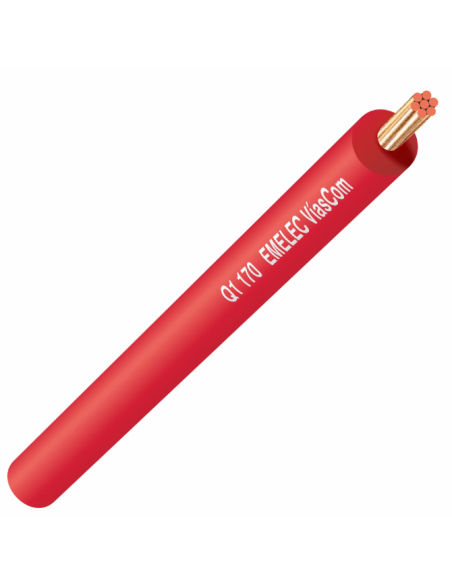CABLE CONEXION 1X2.5mm² ROJO 450-750V