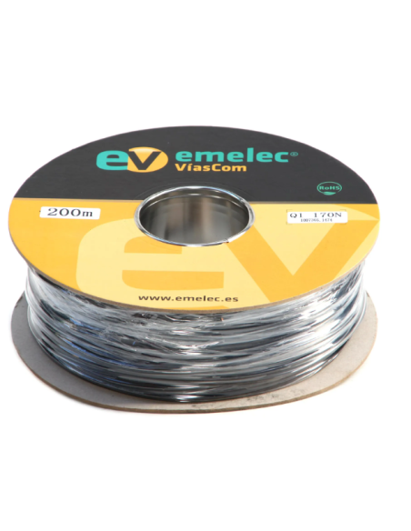 BOBINA DE 200Mts CABLE CONEXION 1X2.5mm² VERDE 450-750V