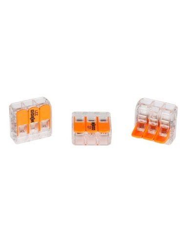 221-413 CONECTOR WAGO 3 VIAS