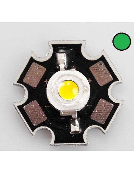 LED VERDE 3W 3.9V 0.7A 192LM