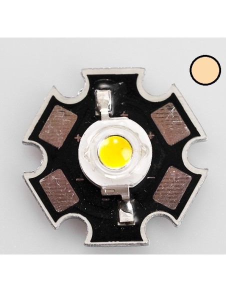 LED 3W BLANCO CALIDO 4V 0.7A 210LM