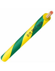 BOBINA DE 200Mts CABLE CONEXIÓN 2.5mm² 450-750V Amarillo-Verde