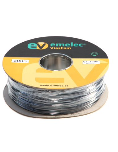 BOBINA DE 200Mts CABLE CONEXIÓN 2.5mm² 450-750V Amarillo-Verde