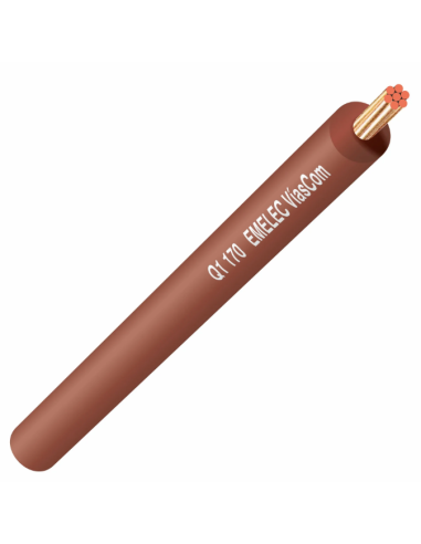 BOBINA DE 200Mts CABLE CONEXION 2.5mm² MARRON 450-750V