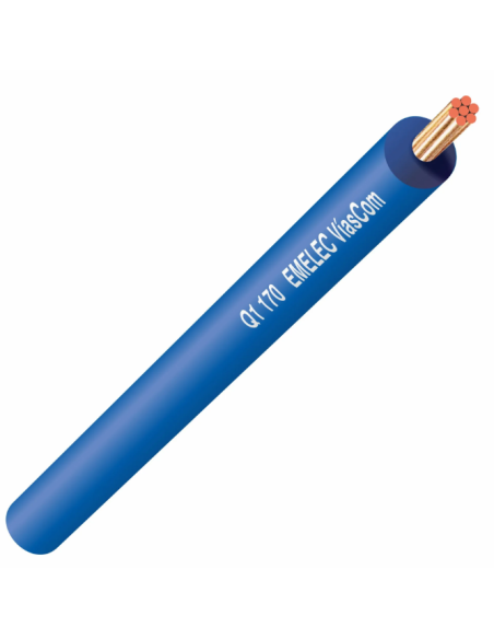 CABLE CONEXION 1X2.5mm² AZUL 450-750V
