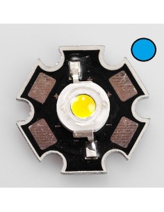 LED AZUL 3W 39LM 130º 3.8V 0.7A  55Lm
