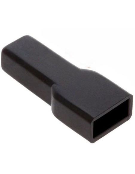 FUNDA TERMINAL HEMBRA 2.8mm NEGRA