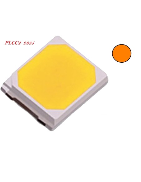 LED NARANJA SMD PLCC2 3.5X2.8X1,9mm 3V 20mA