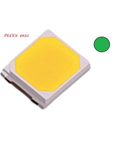LED VERDE SMD PLCC2 3,5x2,8x0,8mm 3.5V 60mA