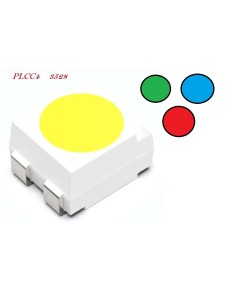 LED RGB SMD PLCC4 3,5x2,8x1,9mm 2.2V 3.3V 3.2V 20mA