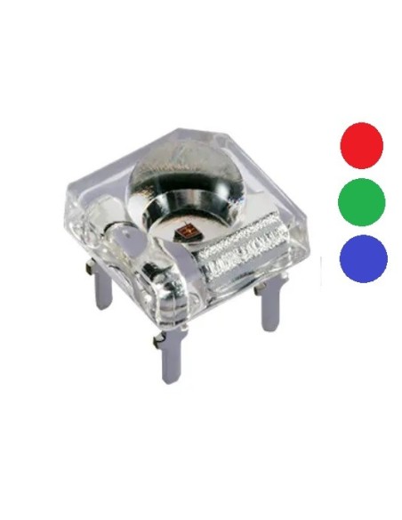 LED PIRAÑA RGB SUPER FLUJO LUMINOSO 3-4CD 100º
